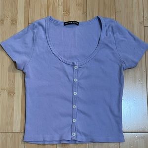 Brandy Melville Zelly Top, Lilac